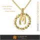 Pendant With Letter M - 3D CAD Jewelry 3D CAD, Pendants 3D CAD , 3D Letter Pendants