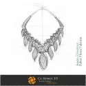 Necklace Sketch-Jewelry Design Concept