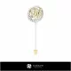 3D Brooch With Letter W Home, Bijoux 3D CAO, Broches 3D CAO, Broche de Baton 3D