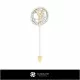 3D Brooch With Letter Y Home, Jewelry 3D CAD, Brooches 3D CAD , 3D Brooch Stick Pin