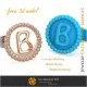 Butoni Cu Litera B - Bijuterii 3D CAD Gratuite Home, Bijuterii 3D , Bijuterii Gratuite 3D, Butoni 3D CAD, Butoni cu Bucla 3D, Bu