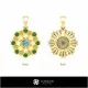 Pendentif 3D-Bijoux CAO 3D Home, Bijoux 3D CAO, Pendentifs 3D CAO, Pendentifs Diamant 3D
