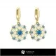 3D Drop Earrings Home, Bijoux 3D CAO, Boucles D'oreilles 3D CAO, Boucles D'oreilles 3D 