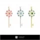 3D Key Pendant Home, Bijoux 3D CAO, Pendentifs 3D CAO, Pendentifs Diamant 3D