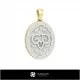 3D Women's Aries Zodiac Pendant Home, Jewelry 3D CAD, Pendants 3D CAD , 3D Zodiac Pendants