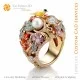 Bague Oiseaux avec et Diamants - Bijoux 3D CAO Home, AI - Bijoux 3D CAO, AI - Anneaux 3D CAO , AI - Bijoux 3D CAO Mélodie des Co