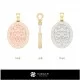 3D Women's Aries Zodiac Pendant Home, Jewelry 3D CAD, Pendants 3D CAD , 3D Zodiac Pendants