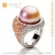 Ring with Pearl and Diamonds - 3D CAD Jewelry Home, AI - Jewelry 3D CAD , AI - Rings 3D CAD , AI - 3D CAD Jewelry Melody of Colo