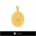 3D Women's Taurus Zodiac Pendant