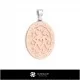 3D Women's Gemini Zodiac Pendant Home, Jewelry 3D CAD, Pendants 3D CAD , 3D Zodiac Pendants