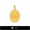 3D Women's Cancer Zodiac Pendant