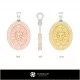 3D Women's Leo Zodiac Pendant Home, Bijuterii 3D , Pandative 3D CAD, Pandativ cu Zodii 3D