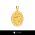 3D Women's Virgo Zodiac Pendant