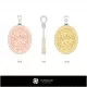 3D Women's Libra Zodiac Pendant Home, Jewelry 3D CAD, Pendants 3D CAD , 3D Zodiac Pendants