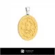 3D Women's Scorpio Zodiac Pendant Home, Bijoux 3D CAO, Pendentifs 3D CAO, Pendentifs du Zodiaque 3D