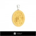 3D Women's Aquarius Zodiac Pendant
