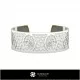 3D Women's Aquarius Zodiac Bracelet Home, Bijuterii 3D , Bratari 3D CAD, Bratari 3D, BratarI Manseta 3D, Bratari cu Zodii 3D