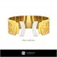 3D Women's Capricorn Zodiac Bracelet Home, Bijoux 3D CAO, Bracelets 3D CAO, Bracelets 3D , Bracelets Manchette 3D , Bracelets du