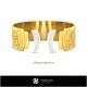 3D Women's Virgo Zodiac Bracelet Home, Bijoux 3D CAO, Bracelets 3D CAO, Bracelets 3D , Bracelets Manchette 3D , Bracelets du Zod