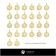 3D Collection of Pendants with Initials Home, Jewelry 3D CAD, Jewelry Collections 3D CAD 