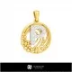 3D Collection of Pendants with Initials Home, Bijoux 3D CAO, Collection Bijoux 3D CAO