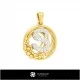 3D Collection of Pendants with Initials Home, Bijuterii 3D , Colectii Bijuterii 3D CAD