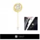 3D Collection of Brooches with Initials Home, Bijoux 3D CAO, Collection Bijoux 3D CAO