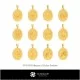 3D Collection of Zodiac Pendants Home, Bijuterii 3D , Colectii Bijuterii 3D CAD