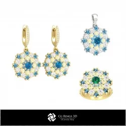 3D Jewelry Set 