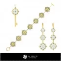 Ensemble de bijoux-Jewerly 3D CAD