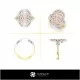Jewelry-Jewelry Set 3D CAD Jewelry 3D CAD, Jewelry Sets 3D CAD 
