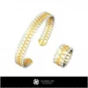 Bijoux-Ensemble de bijoux 3D CAO